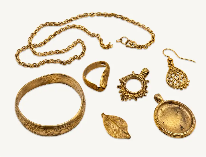 壊れていても査定できる金製品