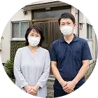 お客様と担当スタッフ