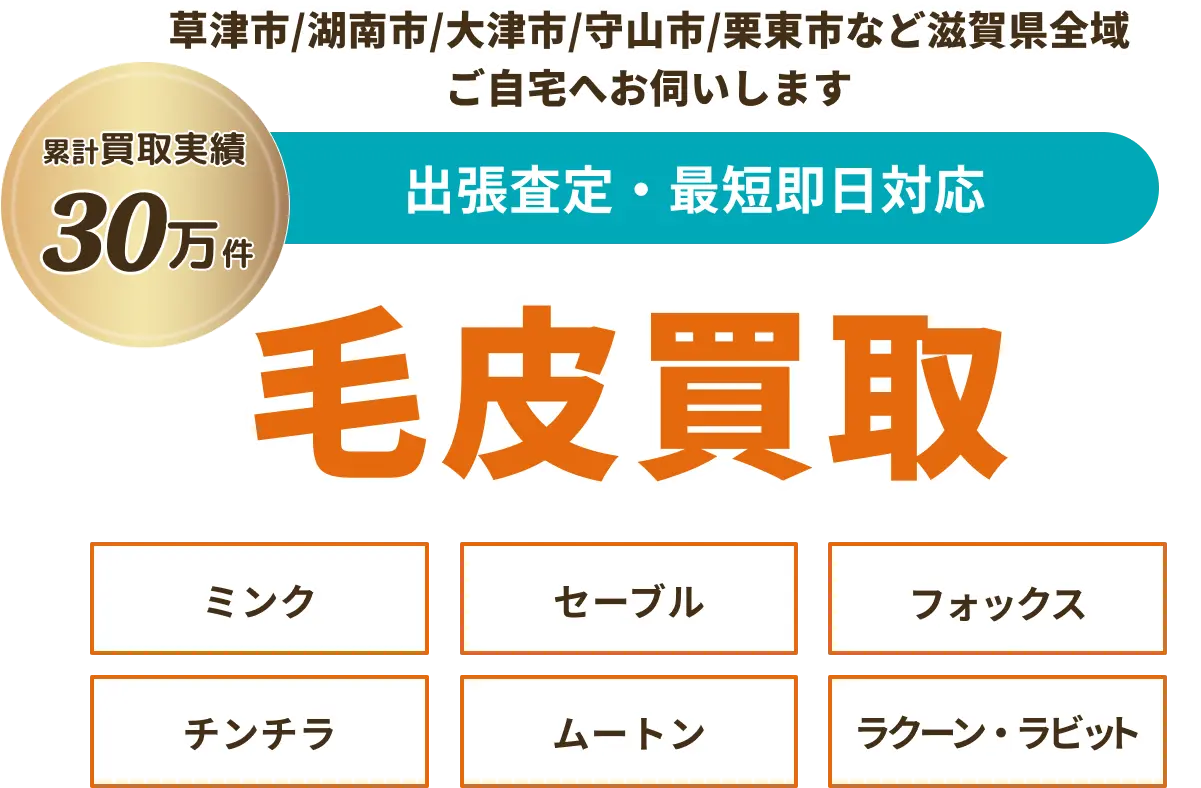 毛皮の買取