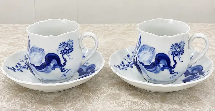 マイセンのカップ＆ソーサー