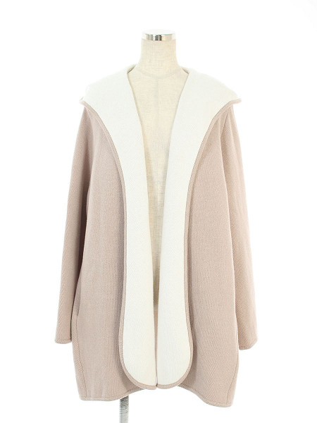 カーディガン Cardigan Half Tone 2018年 モカ ホワイト