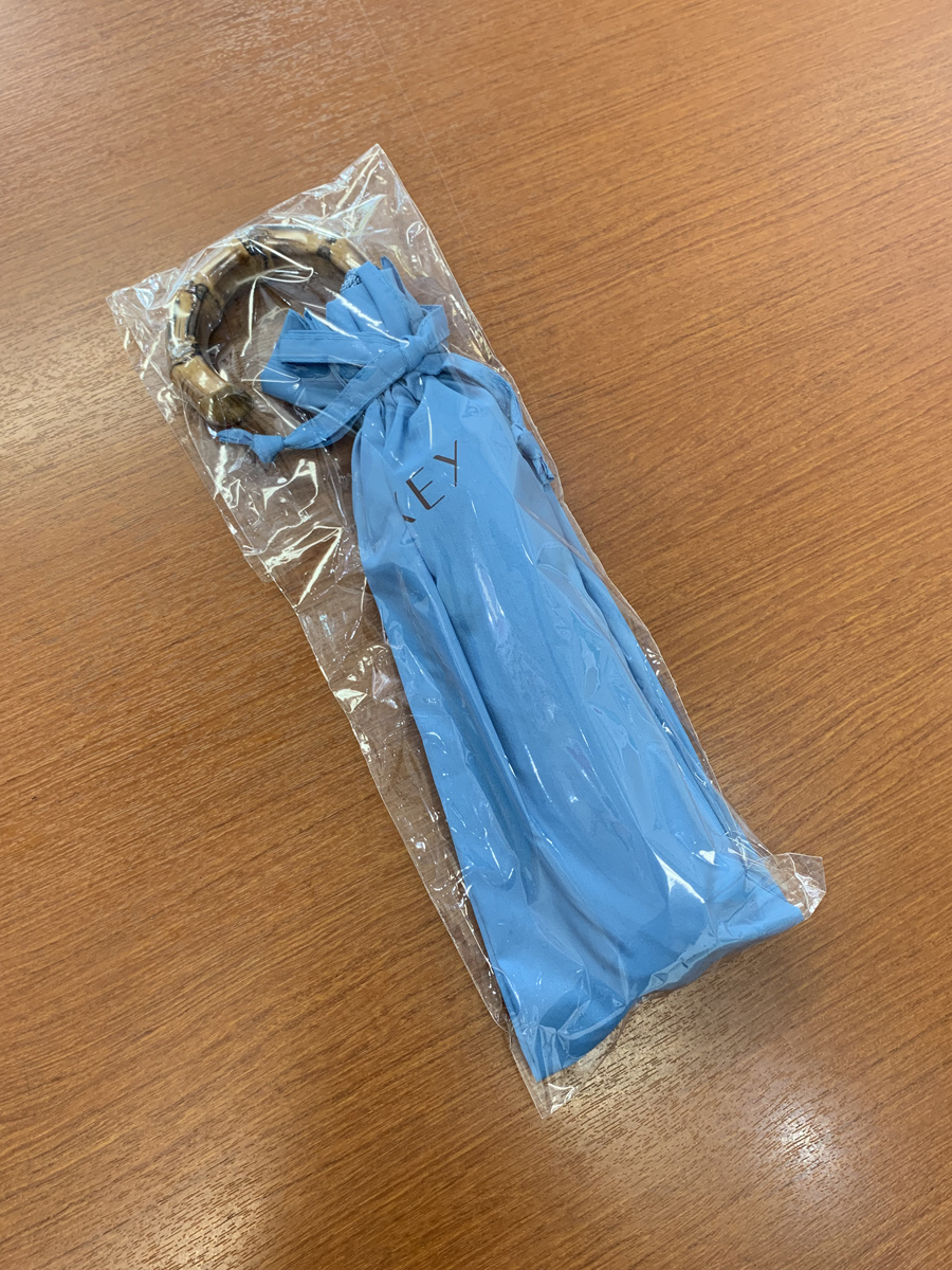 折りたたみ傘 タッセル付 晴雨兼用