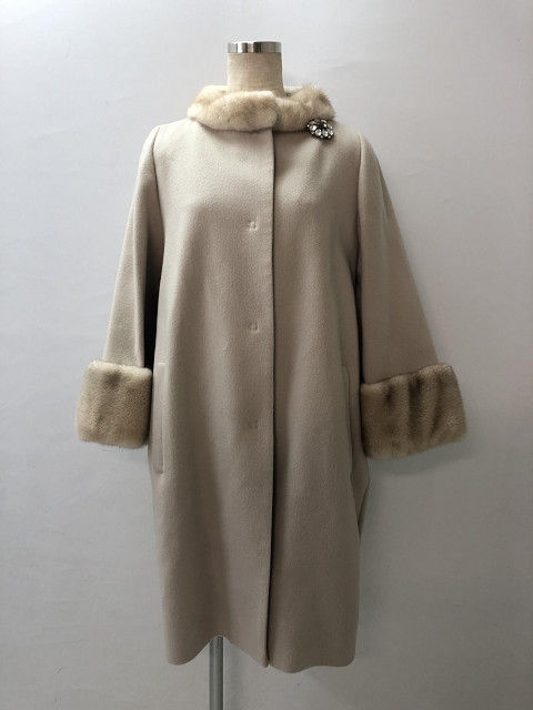 フォクシー コート 2015年 34708 Crystal Snow ベージュ