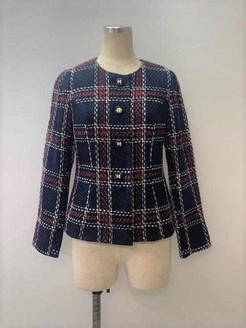 ジャケット 2018年 Trad Check Jacket 814530 レッド/ホワイト