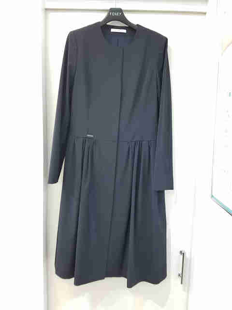 フォクシーニューヨーク コート 2019年 39362 RAINY COA ネイビー