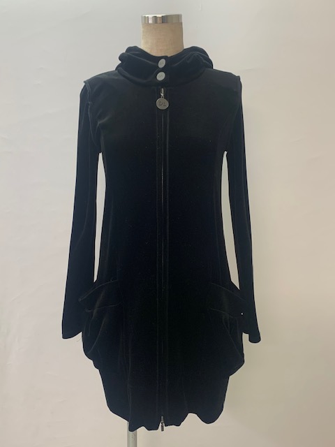 デイジーベロア by フォクシーニューヨーク パーカー 2017年 36830 Black Tulip Parka ベルベットブラック