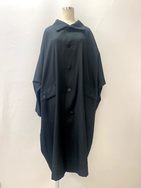 イッセイミヤケ ジャケット 2018年 132 5. 18SS ドルマンスリーブ オーバーサイズ ブラック