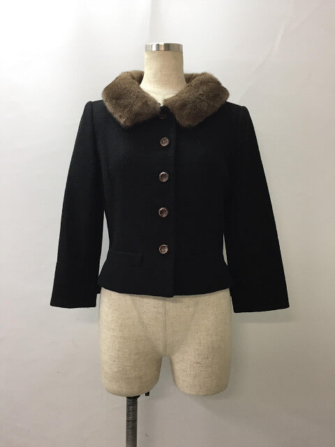 デイジーリン for フォクシー ジャケット 2013年 32133 ヴィンテージシック ミンクファー ブラック