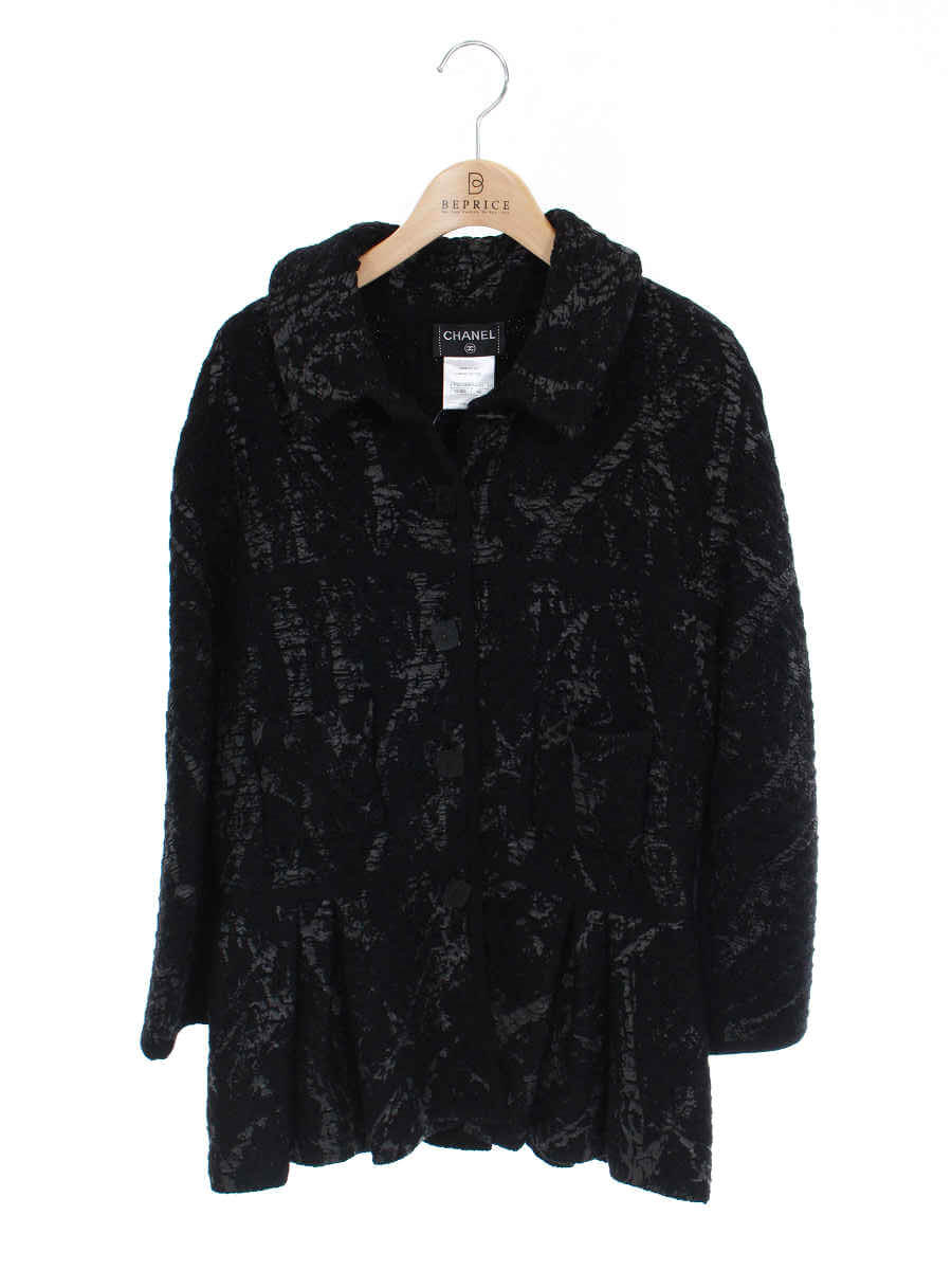 ジャケット ニット P42495K04282 ブラック