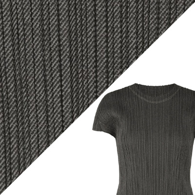 プリーツプリーズ14 BLACK DENIM