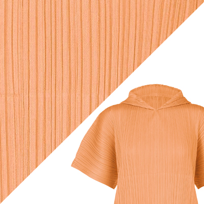 プリーツプリーズカラーCORAL ORANGE
