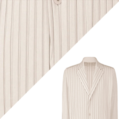 プリーツプリーズ45 SHELL BEIGE