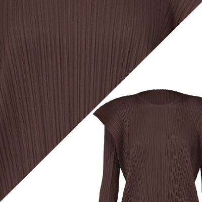 プリーツプリーズ49 DARK BROWN