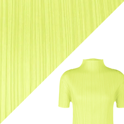 プリーツプリーズ50 LEMON YELLOW