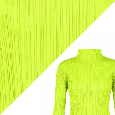 プリーツプリーズ59 YELLOW GREEN