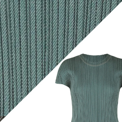 プリーツプリーズ68 INDIGO GREEN DENIM