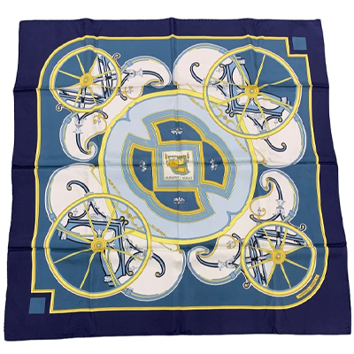 エルメスカレスカーフWashingtons Carriage ジョージワシントンの馬車