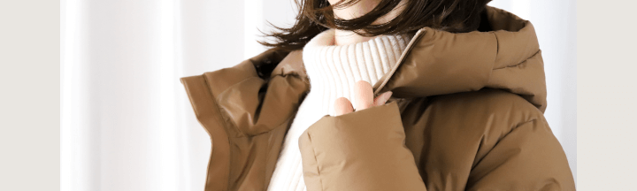 特徴②着ぶくれしない