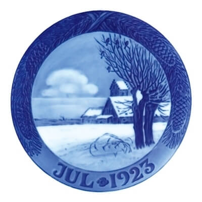 1923年 デンマークの風景