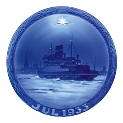 1933年 大バルトを渡るフェリー