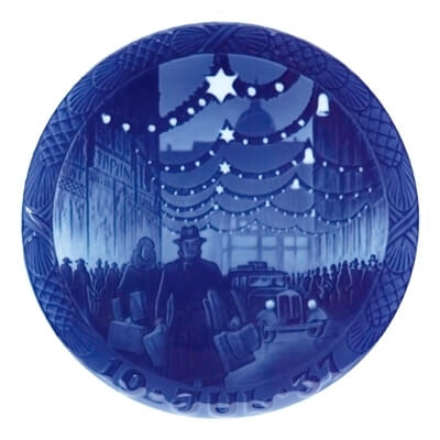 1937年 コペンハーゲンのクリスマス