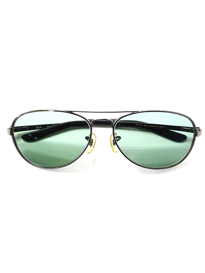 レイバン サングラス NEW AVIATOR メタルフレーム ティアドロップ型 RB3213 グレー買取参考価格 | 奈良県