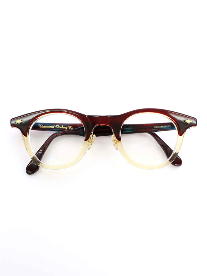 白山眼鏡店 メガネ atlast&co Timeworn Clothing コラボクリア
