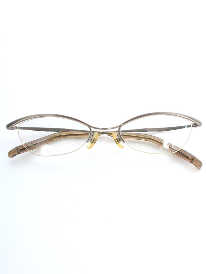 フォーナインズ(999.9) メガネ S-206T ハームリム チタン シルバー買取実績 | 大阪市港区