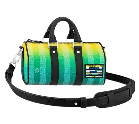 ルイヴィトンダミエストライプ キーポルXS M59949