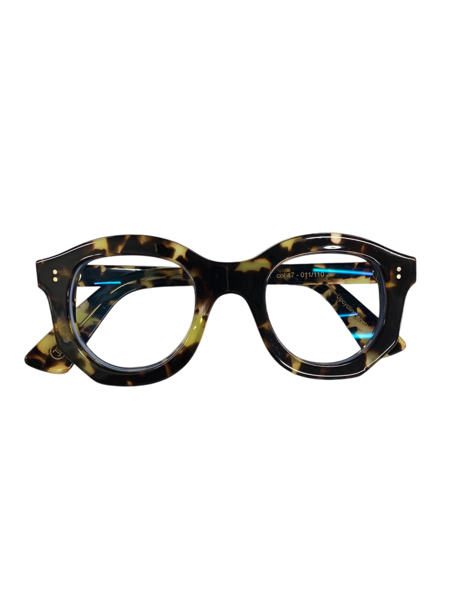 レスカルネティエ メガネ  COL47 60周年記念モデル Ovni 8mm Upcycling acetate 110本限定買取参考価格 | 新潟市西区