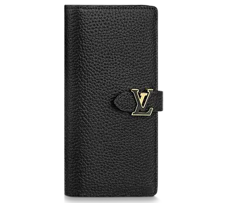 定価18万円★ルイヴィトン トリヨンレザー LV ヴェルティカル ウォレット 黒 ルイヴィトンジッピーウォレット ヴェルティカル 43006 黒