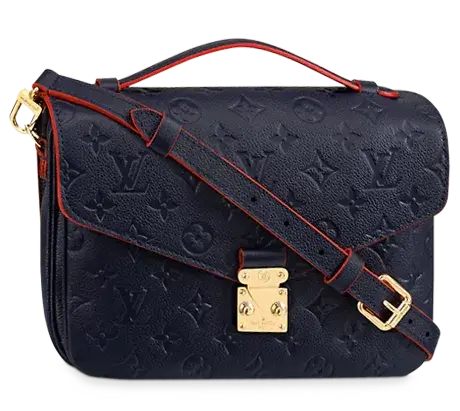 ルイヴィトンモノグラムアンプラント ポシェット・メティス MM（ネイビー） M44071