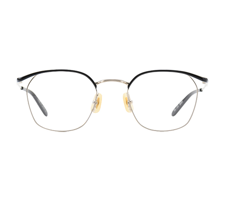 金子眼鏡KANEKO VINTAGE チタニウム ブロウ 多角形 KV-109