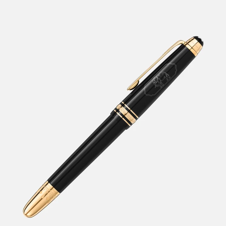 モンブラン万年筆 マイスターシュテュック アラウンド ザ ワールド イン 80デイズ クラシック MB128472
