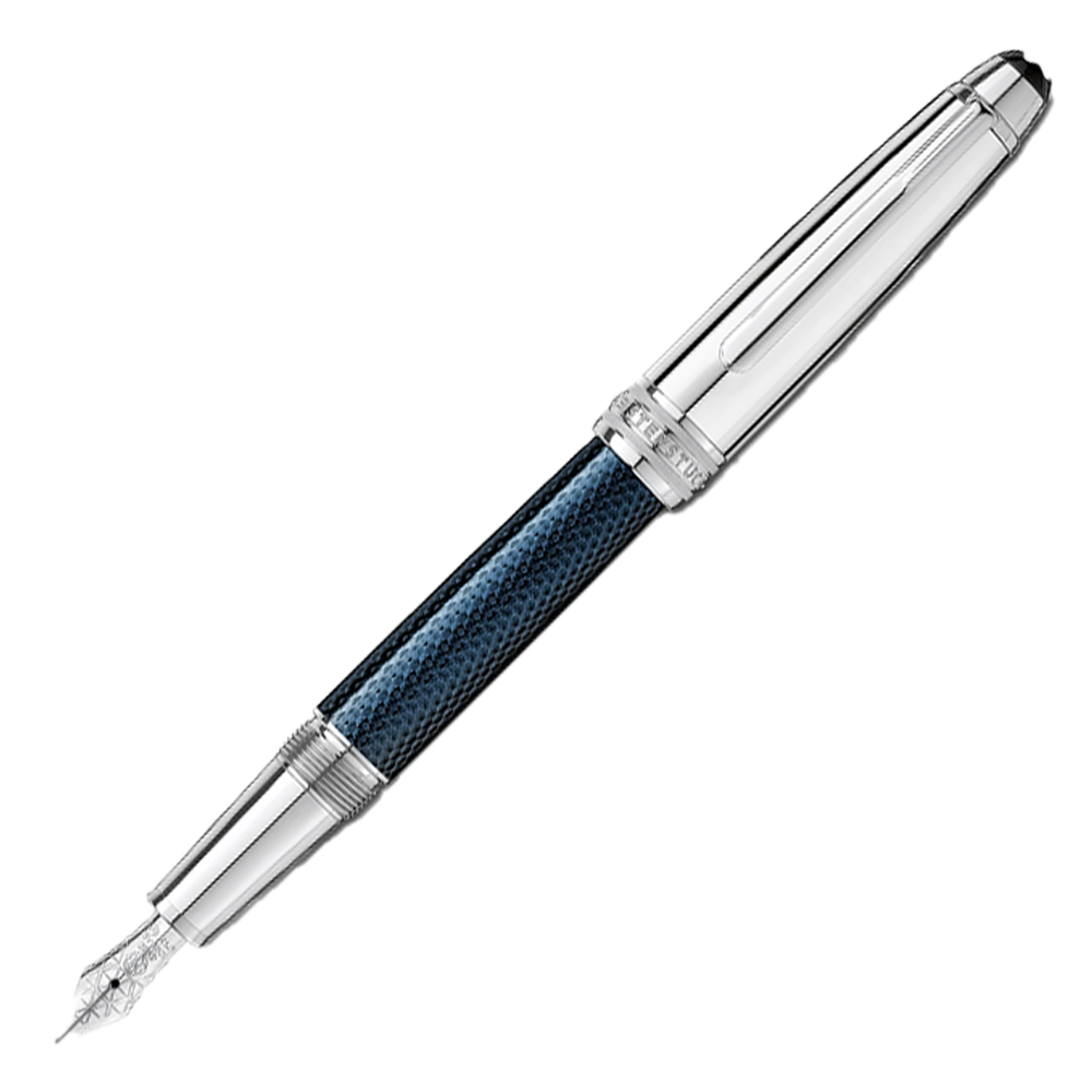 モンブランマイスターシュテュック ソリテール ドゥエ ブルーアワー クラシック 万年筆 MB132100