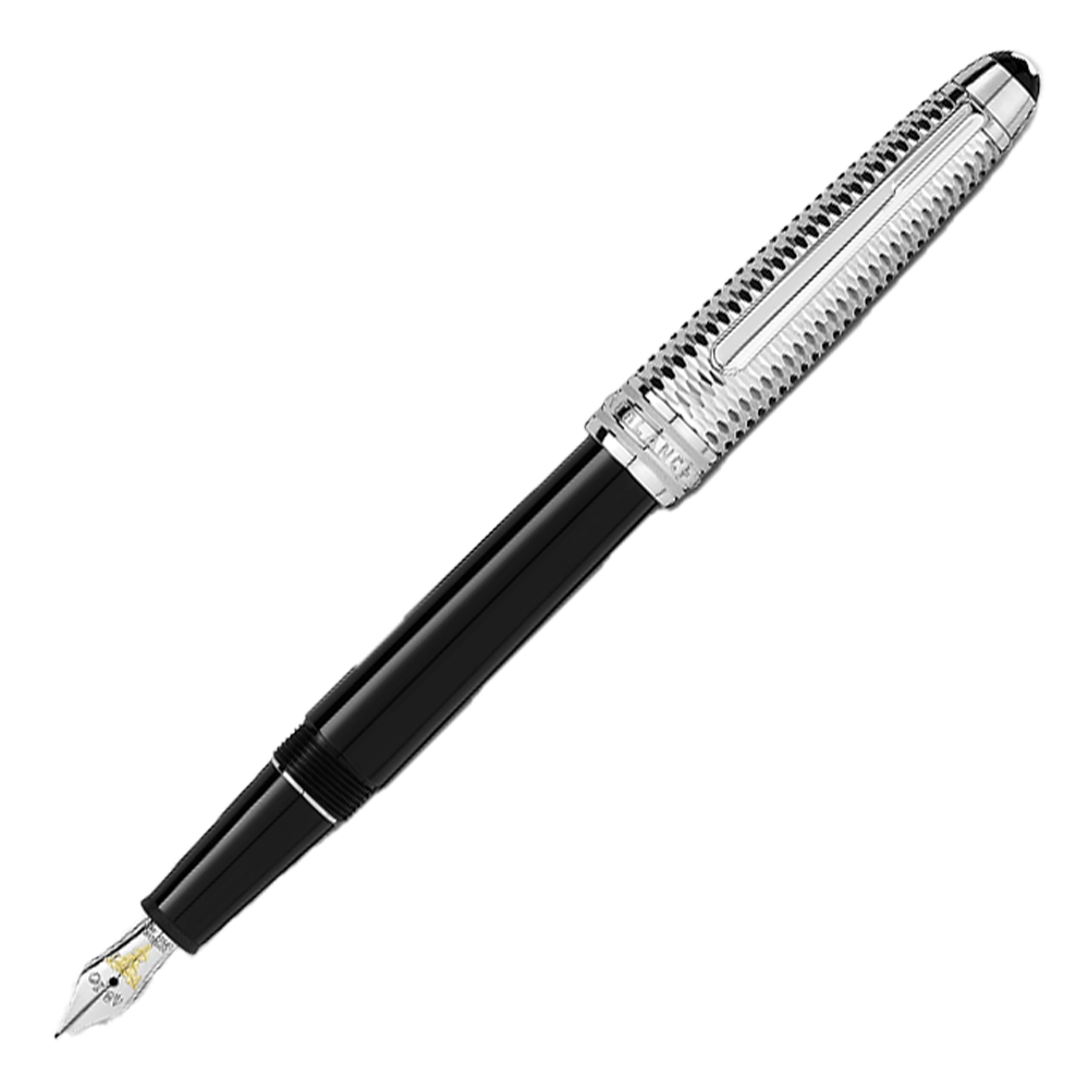 モンブランマイスターシュテュック ドゥエ ジオメトリー クラシック 万年筆 MB132501
