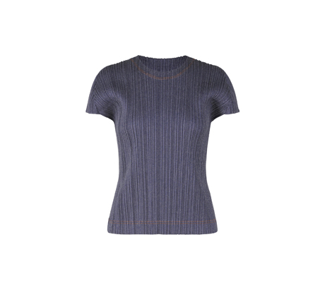 プリーツプリーズイッセイミヤケトップス COTTON DENIM PP41JK261