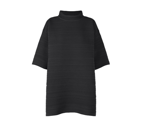 プリーツプリーズイッセイミヤケチュニック CREPE KNIT PP41KT822