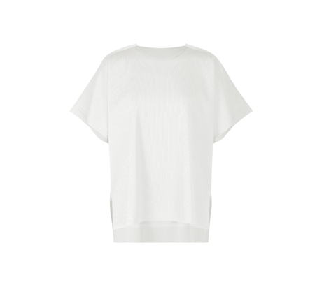 プリーツプリーズイッセイミヤケ半袖トップ A-POC FORM PP43KK641
