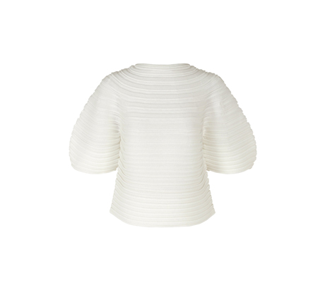 プリーツプリーズイッセイミヤケニットトップ MUSHROOM KNIT PP43KK771
