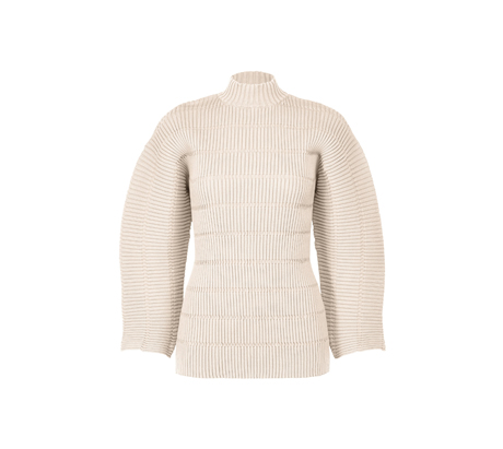 プリーツプリーズイッセイミヤケハイネックニット JIGGLY KNIT PP43KK782