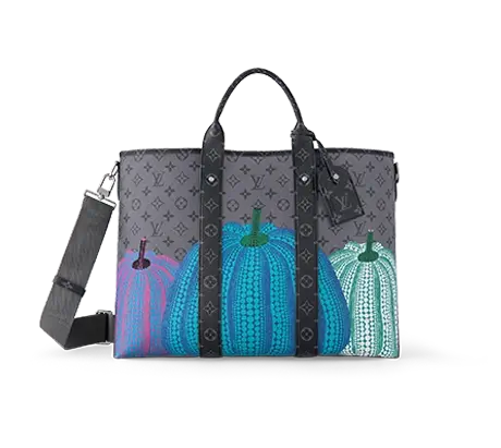 ルイヴィトン草間彌生 LV x YK ウィークエンド・トート M46434