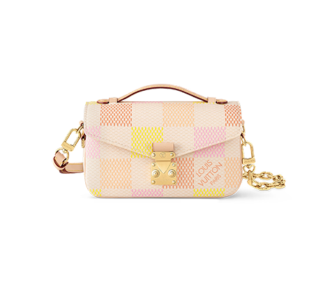ルイヴィトンダミエ ポシェット・メティスEW ピーチ N40749