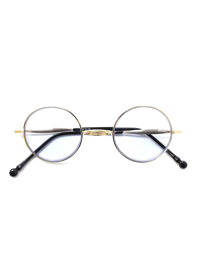 マツダ メガネ M3131  ゴールド ラウンド ダブルサイドブリッジ買取実績 | 岡山県笠岡市