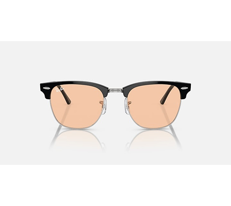 レイバンCLUBMASTER CLASSIC WASHED LENSES クラブマスタークラシックウォッシュドレンズ スクエア RB3016 13544B