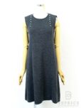 フォクシーブティック2016年 ワンピース ノースリーブ パール Panel Seam Dress 36718 グレーの参考買取価格