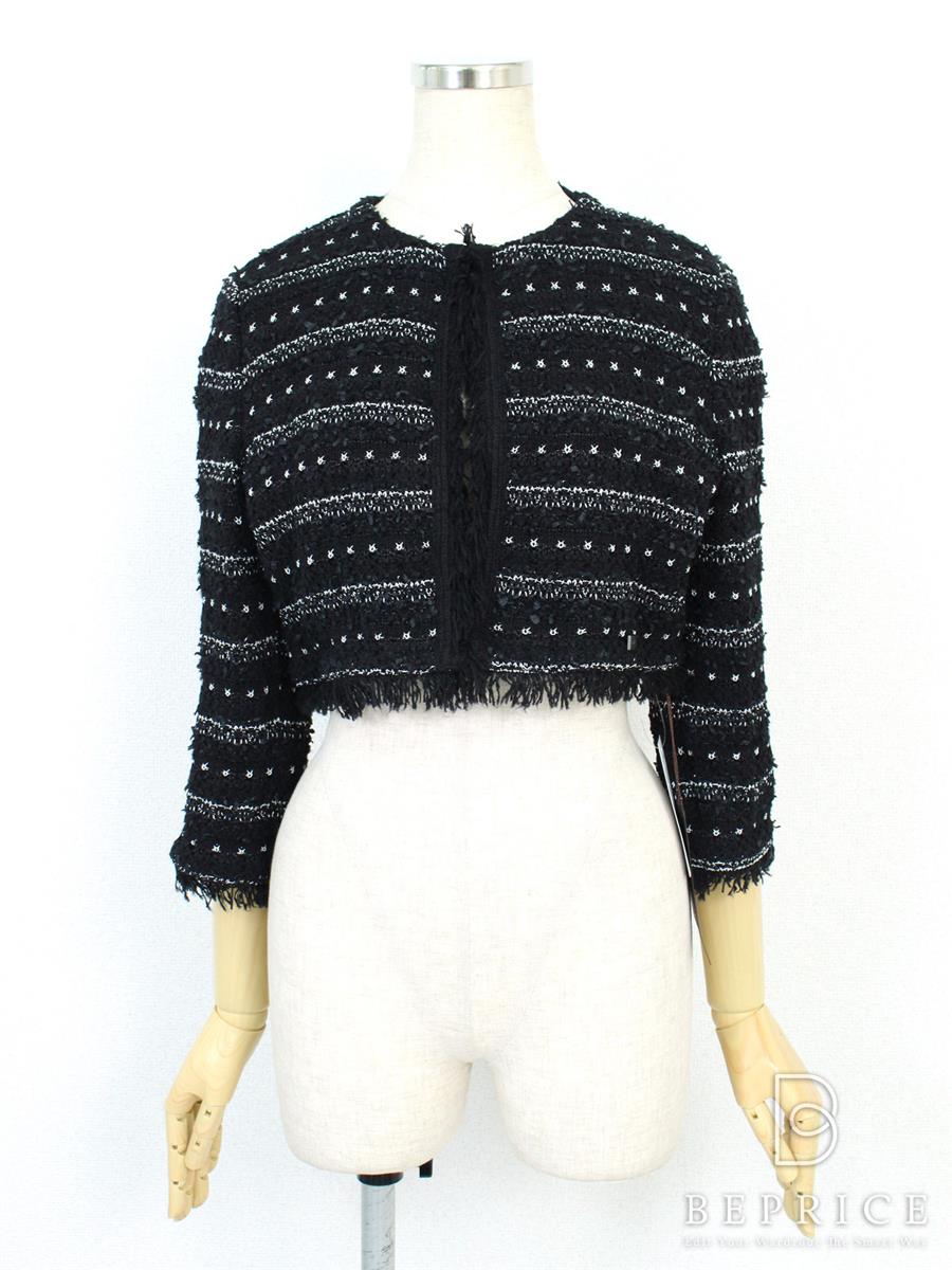 フォクシーブティック 2014年 カーディガン ツイードボレロ 33524 ブラック買取実績 | 大阪市阿倍野区