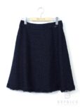 フォクシーブティックカットソー 2016年 スカート classic Tweed 35282 ネイビーの参考買取価格