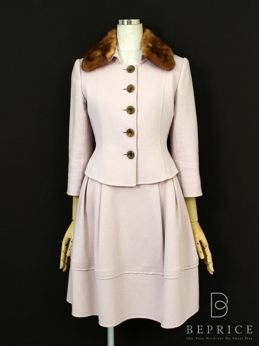 フォクシーブティック スカートスーツ ジャケット ミンクカラー 25698 ピンク 2009年買取実績 | 東京都目黒区