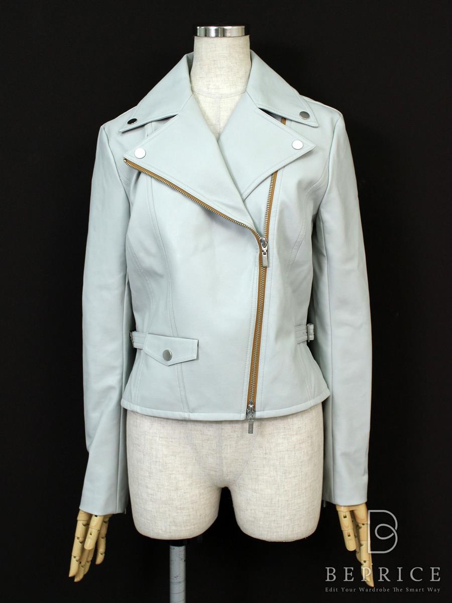 フォクシーニューヨーク 2016年 ジャケット Faux Leather ライダース 35650 グレー買取実績 | 堺市堺区